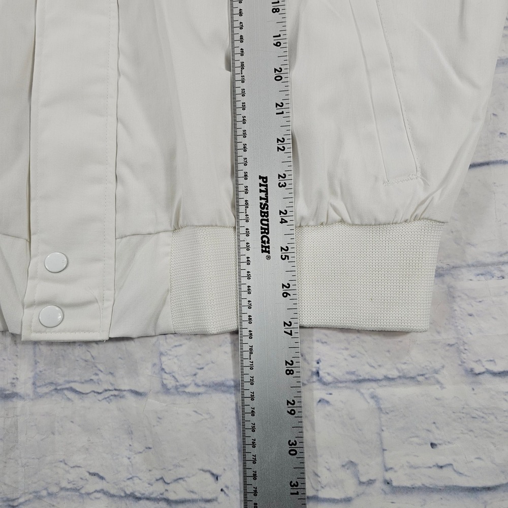 Hilton Lexus Jacket MEN XXL White Vintage Bomber Dealership Embroidered Logo USA - Picture 4 of 14